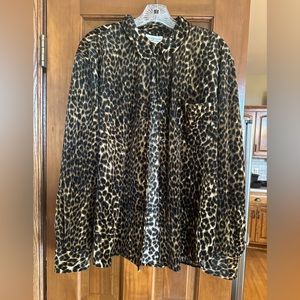Ralph Lauren Denim and Supply Leopard print shirt